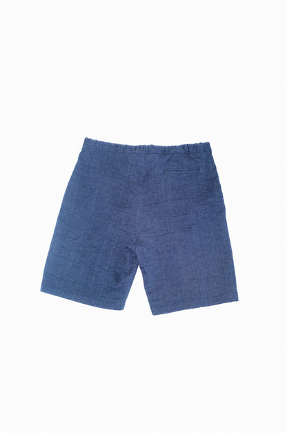 linen cotton cupro relax shorts