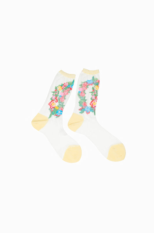 wreath socks