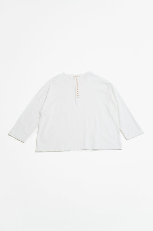 cotton ten button shirt