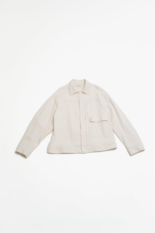 thick twill denim jacket