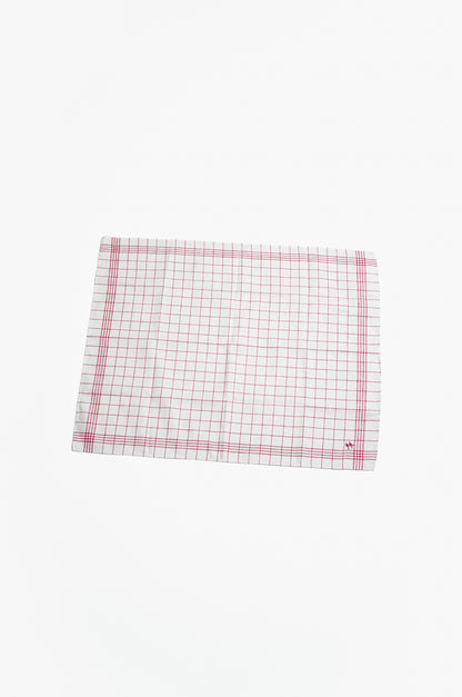 cloth -red check-