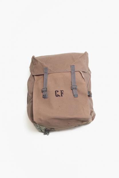 vintage military backpack